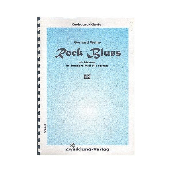 Rock Blues (+Midifiles): für Klavier
