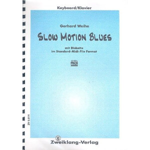Slow Motion Blues (+Midifiles): für Klavier