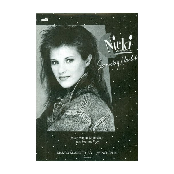 Samstag Nacht: für Klavier