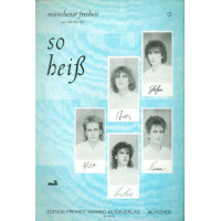 So heiß: für Klavier