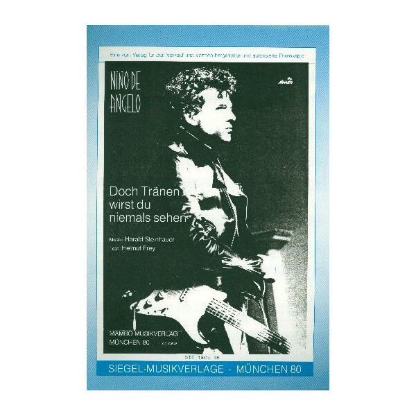 Doch Tränen wirst du niemals sehen: für Klavier