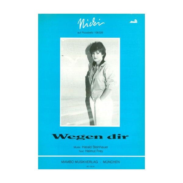 Wegen dir: für Klavier