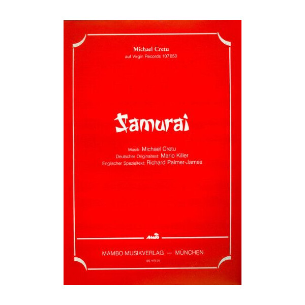 Samurai: für Klavier