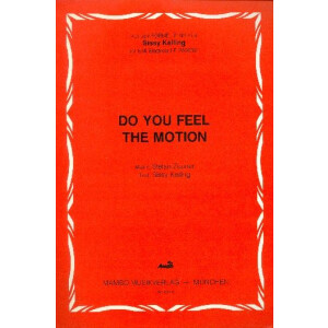 Do You Feel The Motion: für Klavier