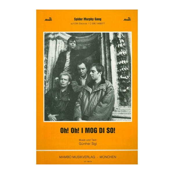 Oh Oh Oh i moag di so: für Klavier