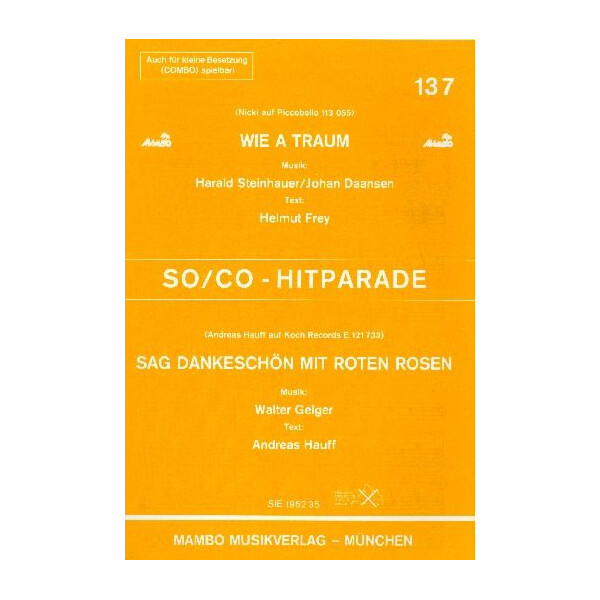 Wie a Traum + Sag dankescön mit roten Rosen: