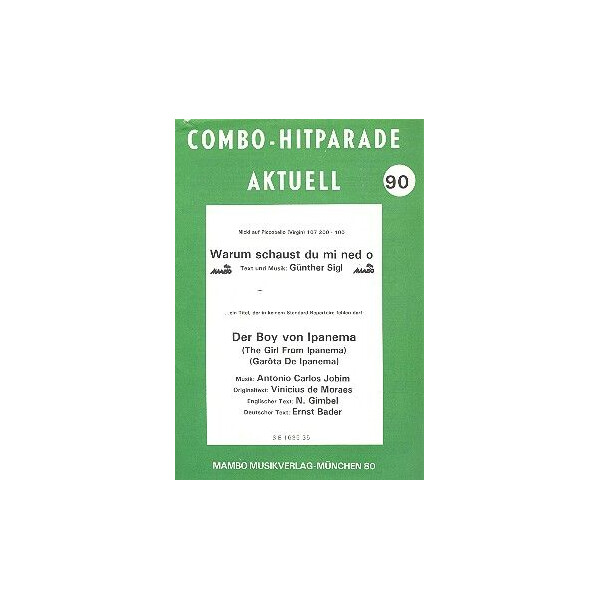 Warum schaust du mi ned o und