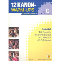 12 Kanon-Warm-Ups: für Bläserklassen