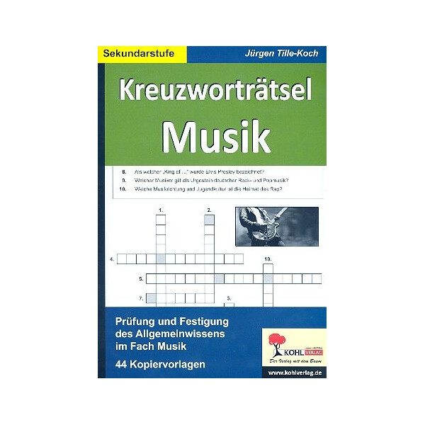 Kreuzworträtsel Musik Prüfung und