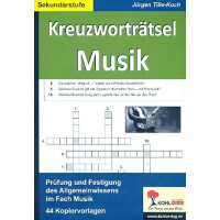 Kreuzworträtsel Musik Prüfung und