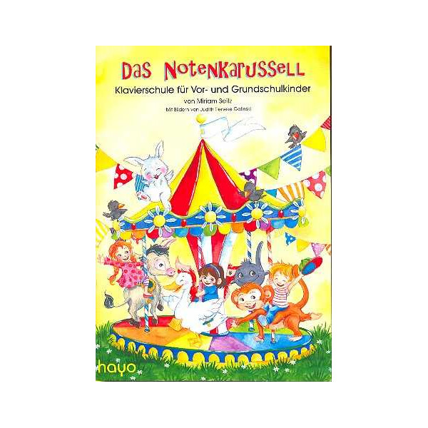 Das Notenkarussell für Klavier