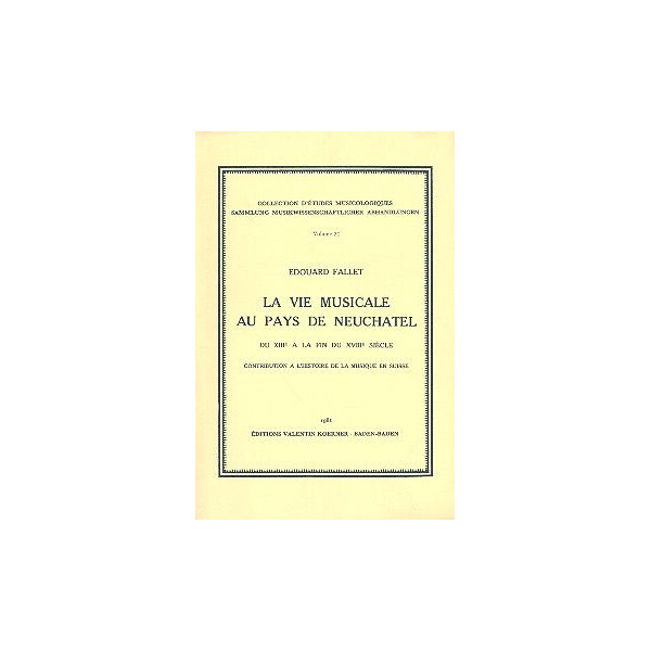 La vie musicale au pays de