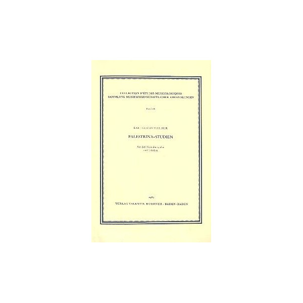 Palestrina-Studien