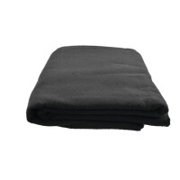 Europalms Molton schwarz 300x100cm