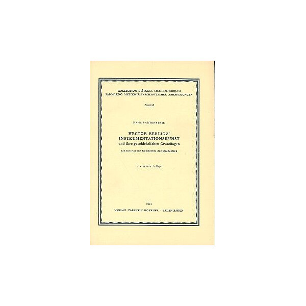 Hector Berlioz instrumentationskunst