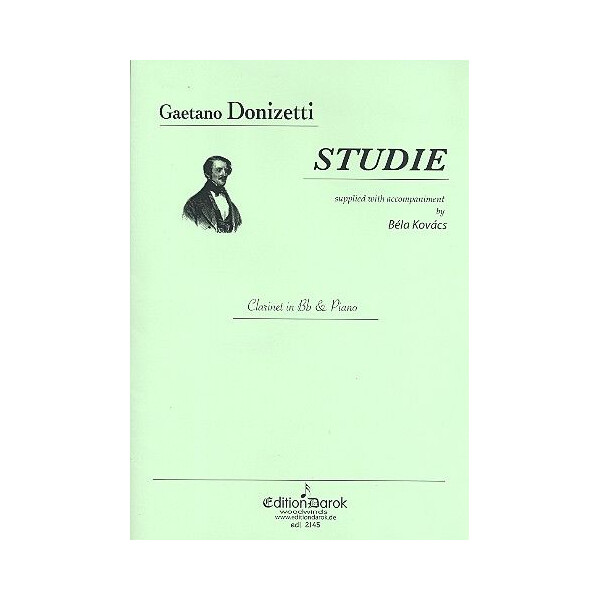 Studie for clarinet and piano