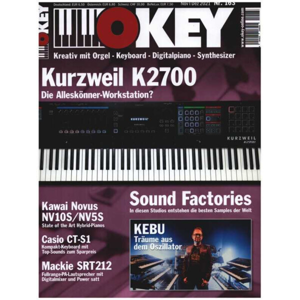 okey November / Dezember 2021 (Heft 163)