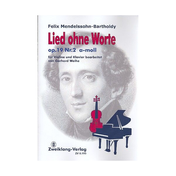 Lied ohne Worte a-Moll op.19,2