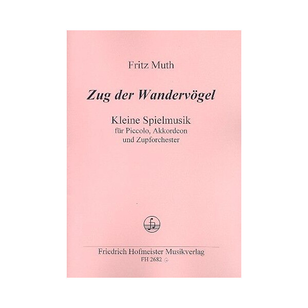 Zug der Wandervögel für Piccolo,
