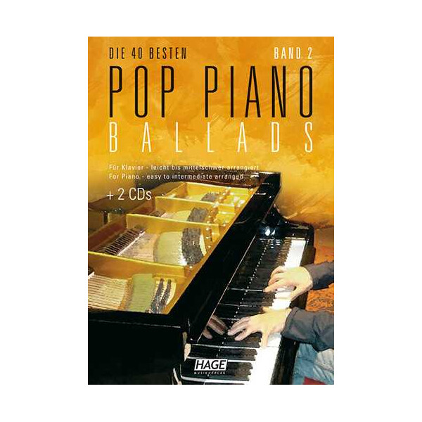 Die 40 besten Pop Piano Ballads Band 2