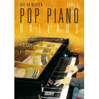 Die 40 besten Pop Piano Ballads Band 2