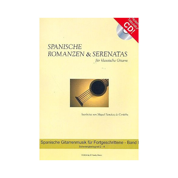 Spanische Romanzen und Serenatas Band 1 (+CD)