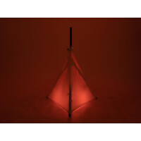 Europalms Stativsegel weiß dreiseitig