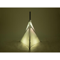 Europalms Stativsegel weiß zweiseitig