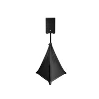 Eurolite tripod sail black two-sided