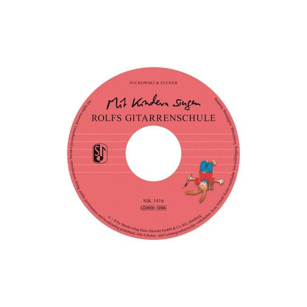 Mit Kindern singen - Rolfs Gitarrenschule (+CD)