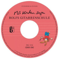 Mit Kindern singen - Rolfs Gitarrenschule (+CD)