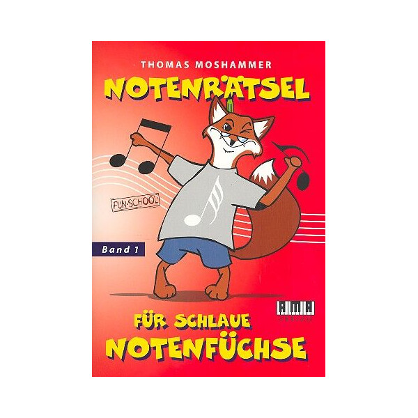 Notenrätsel für schlaue Notenfüchse Band 1