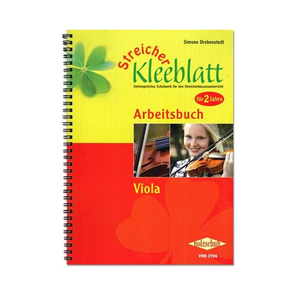 Streicher-Kleeblatt Arbeitsbuch