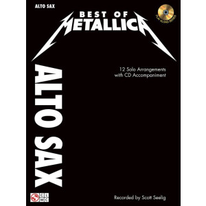 Best of Metallica (+CD): for alto saxophone
