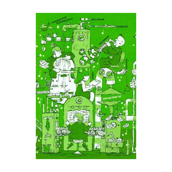 Mannheimer Bläserschule - Musiklehre D2 (+MP3-CD)