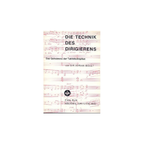 Die Technik des Dirigierens - Das