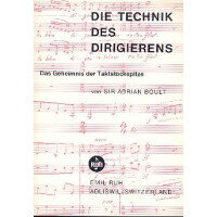 Die Technik des Dirigierens - Das