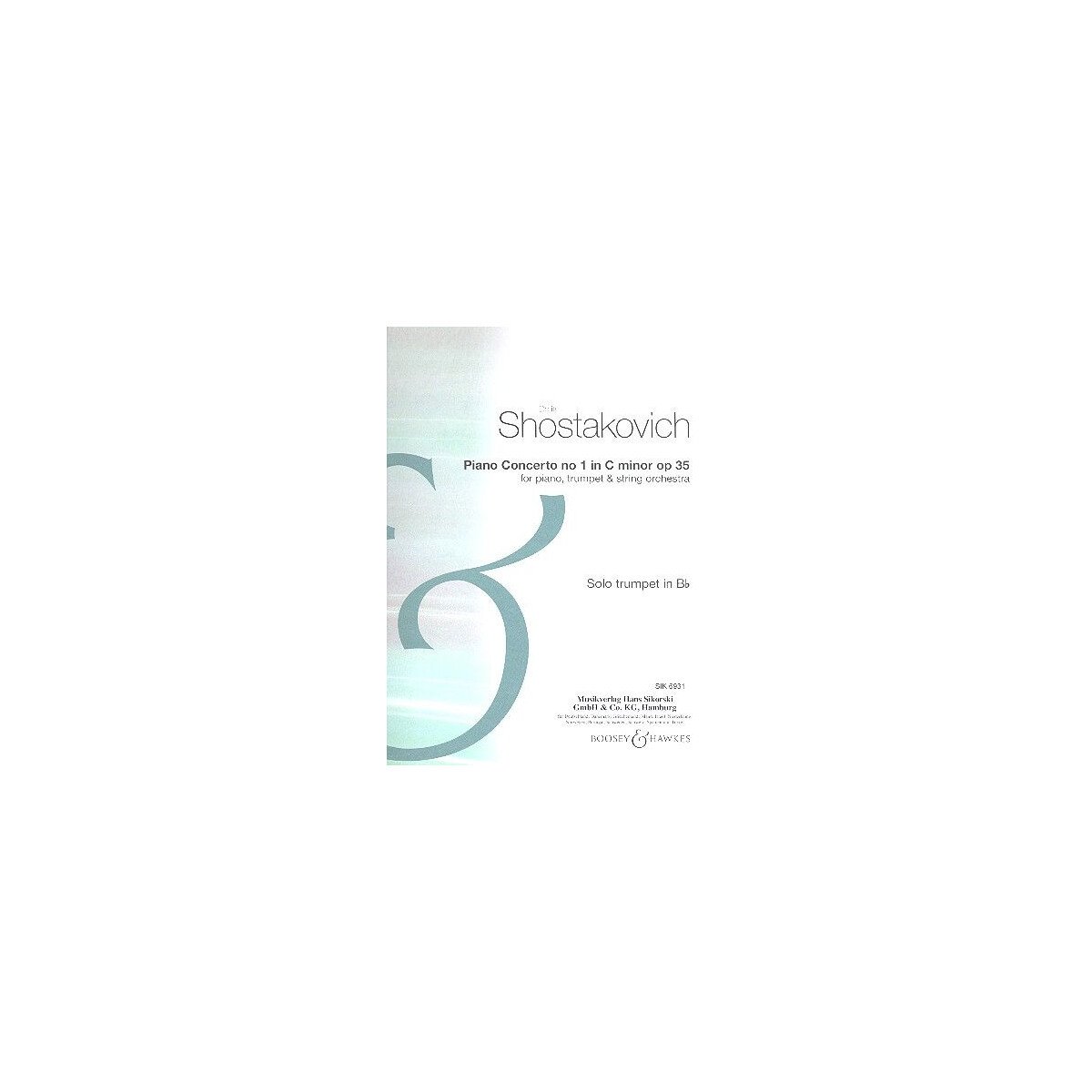 Konzert c-Moll Nr.1 op.35 für Trompete,