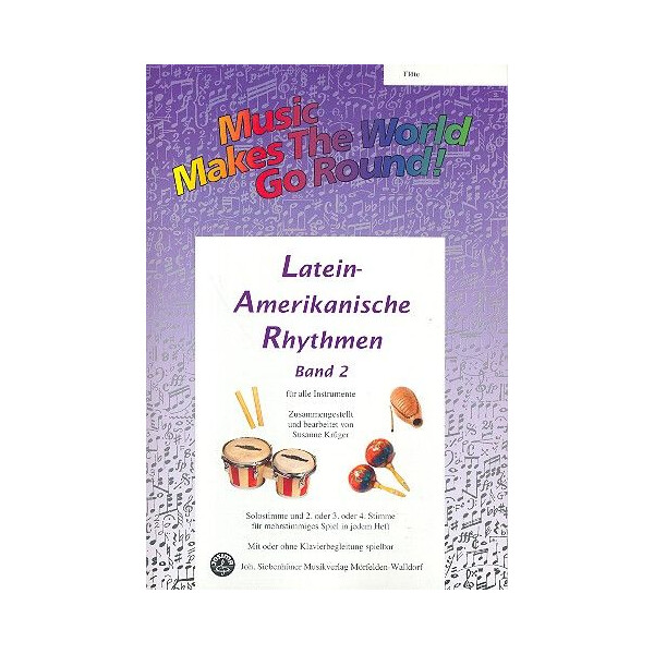 Lateinamerikanische Rhythmen Band 2: