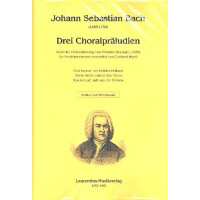 3 Choralpräludien für Streichorchester
