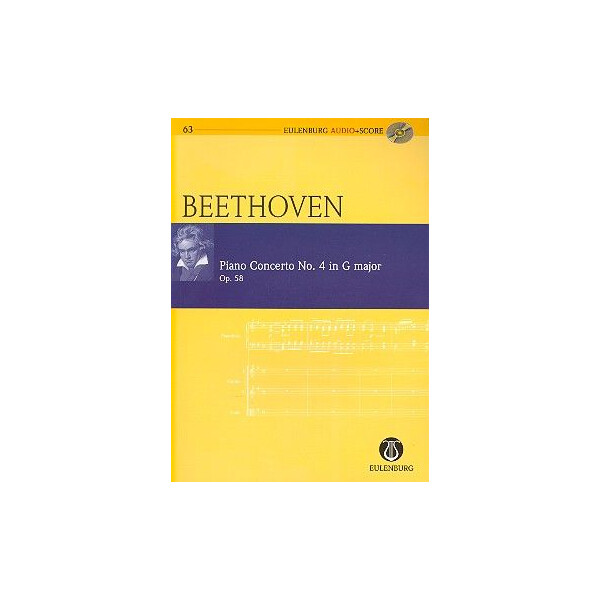 Konzert G-Dur Nr.4 op.58 (+CD)