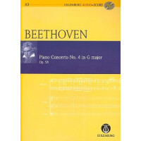 Konzert G-Dur Nr.4 op.58 (+CD)