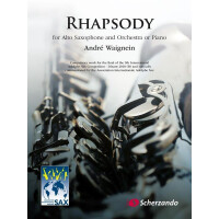 Rhapsody for alto saxophone and