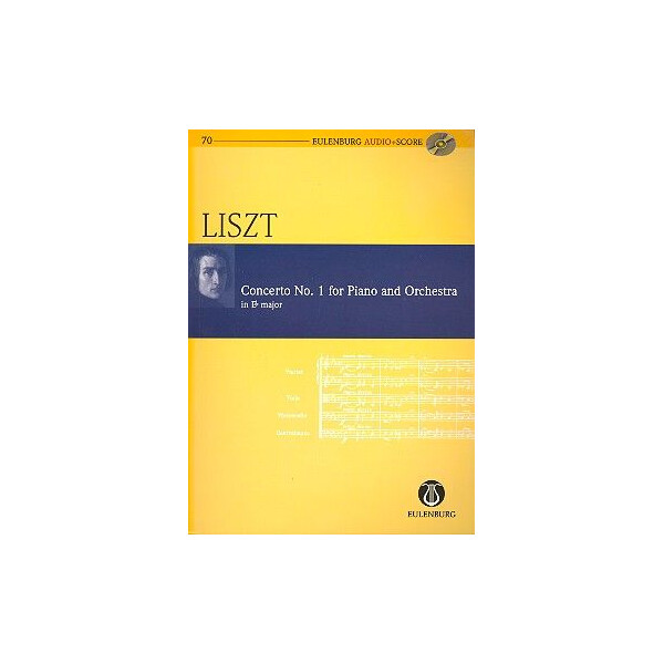 Konzert Es-Dur Nr.1(+CD) für Klavier und