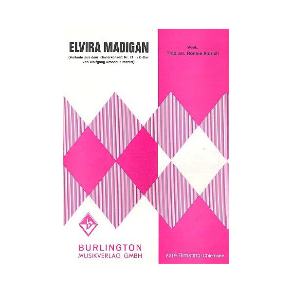 Elvira Madigan für Klavier