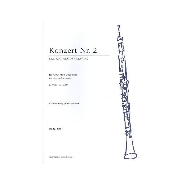Konzert g-Moll Nr.2 für Oboe und