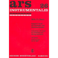 Konzert f-Moll für Cembalo (Klavier) und