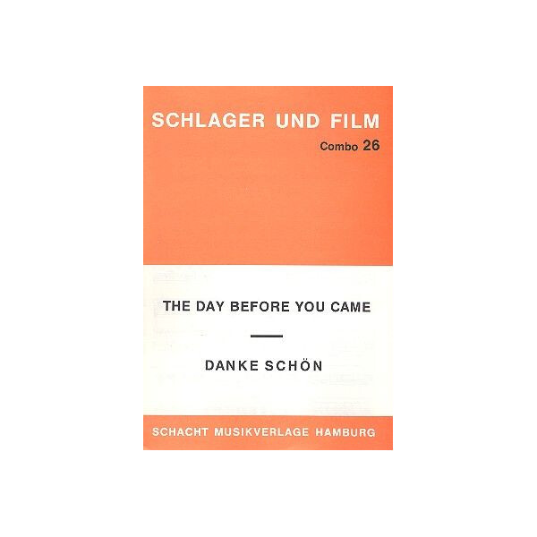 The Day before you came und