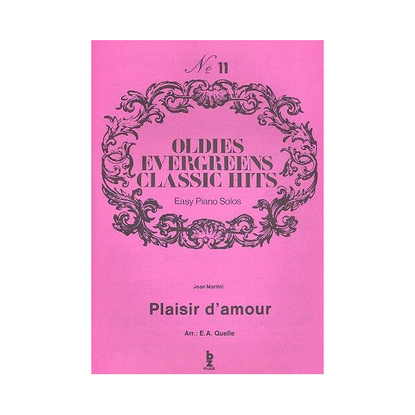 Plaisir damour: für Klavier