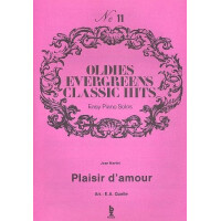 Plaisir damour: für Klavier